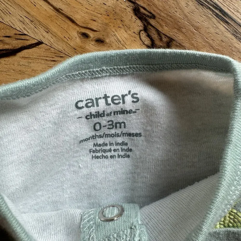 Carters size months